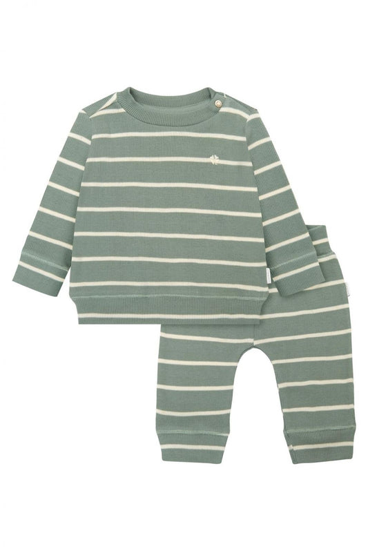 "NOPPIES TESSINO PYJAMA GREEN MILIEU 9 MND