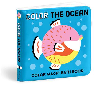 MUDPUPPY BOEK BADBOEK KLEUR DE OCEAAN