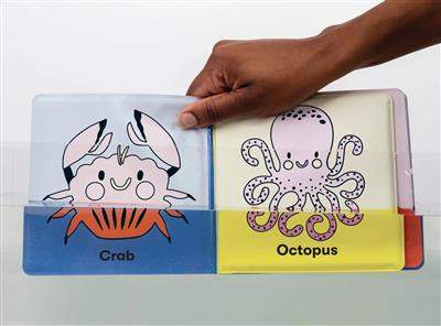 MUDPUPPY BOEK BADBOEK KLEUR DE OCEAAN