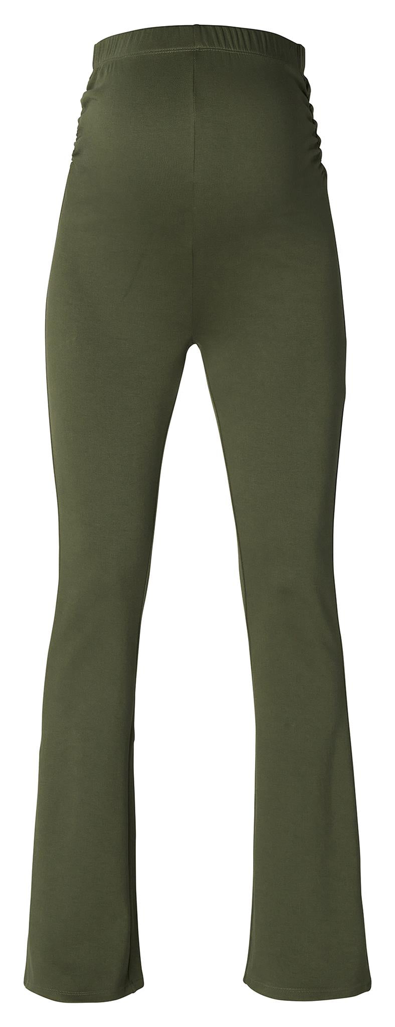 NOPPIES UMEA FLARED HEAVY INTERLOCK PANTS