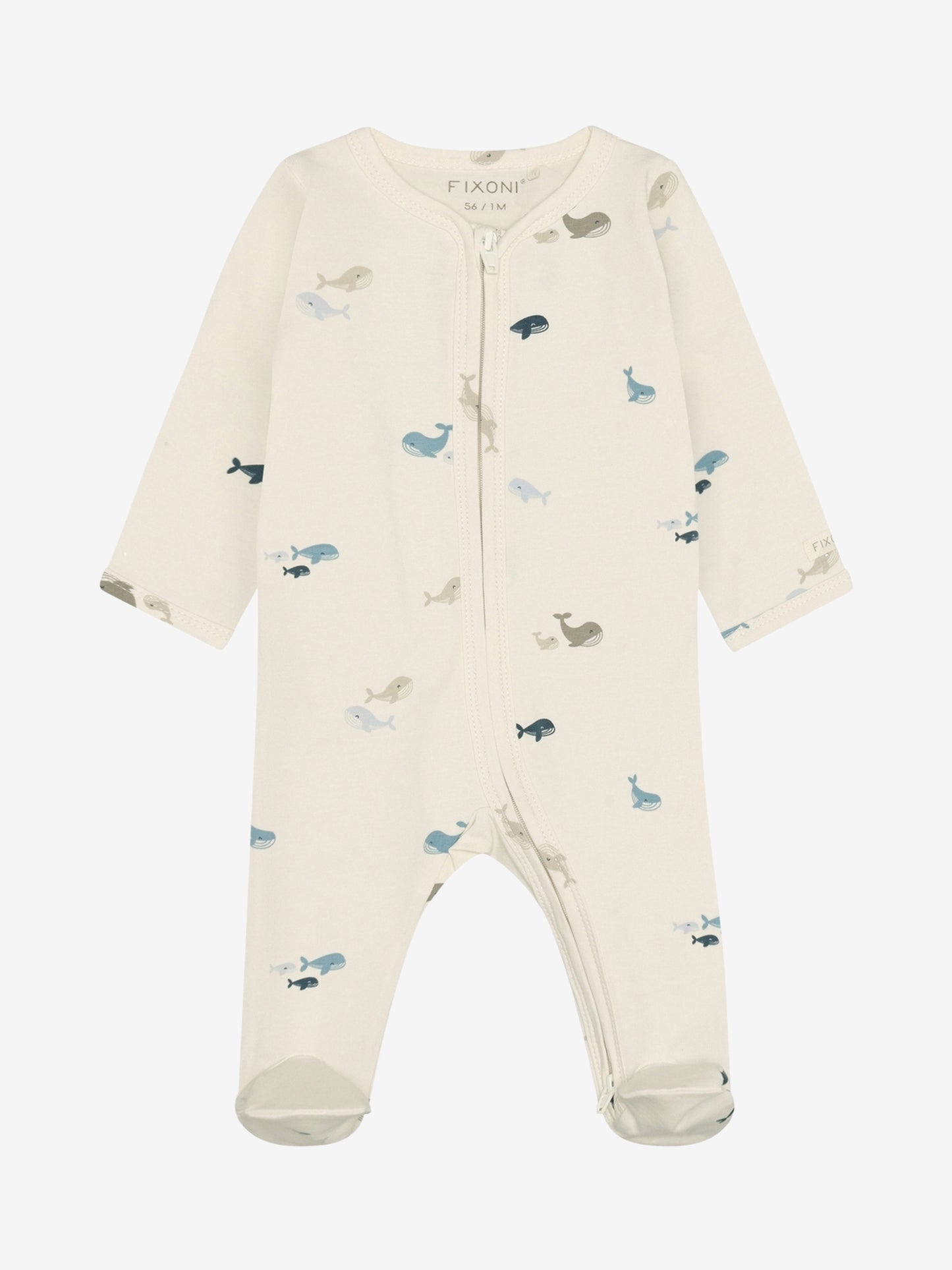 FIXONI PYJAMA MET RITS EN VOETJES