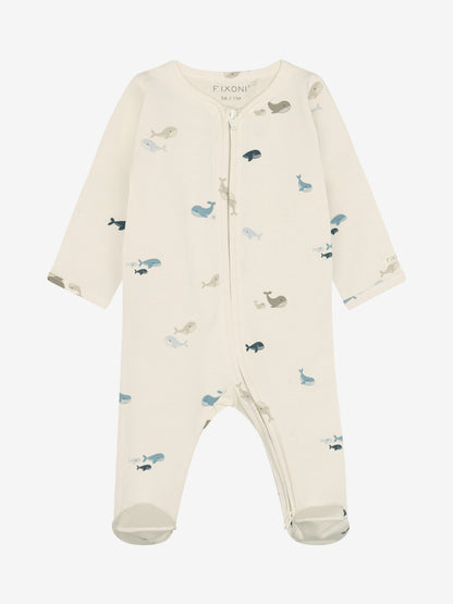 FIXONI PYJAMA MET RITS EN VOETJES