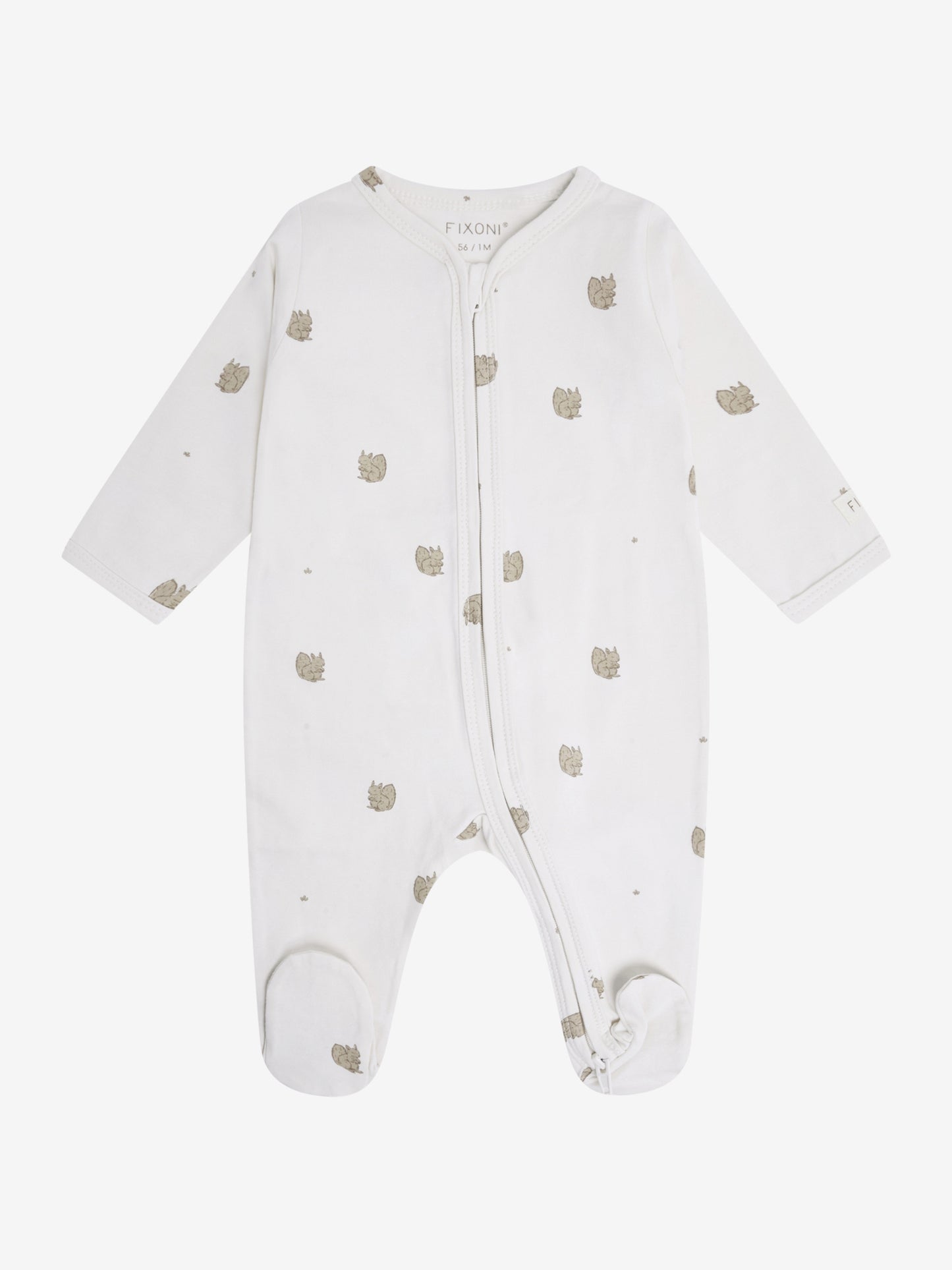 FIXONI PYJAMA MET RITS EN VOETJES