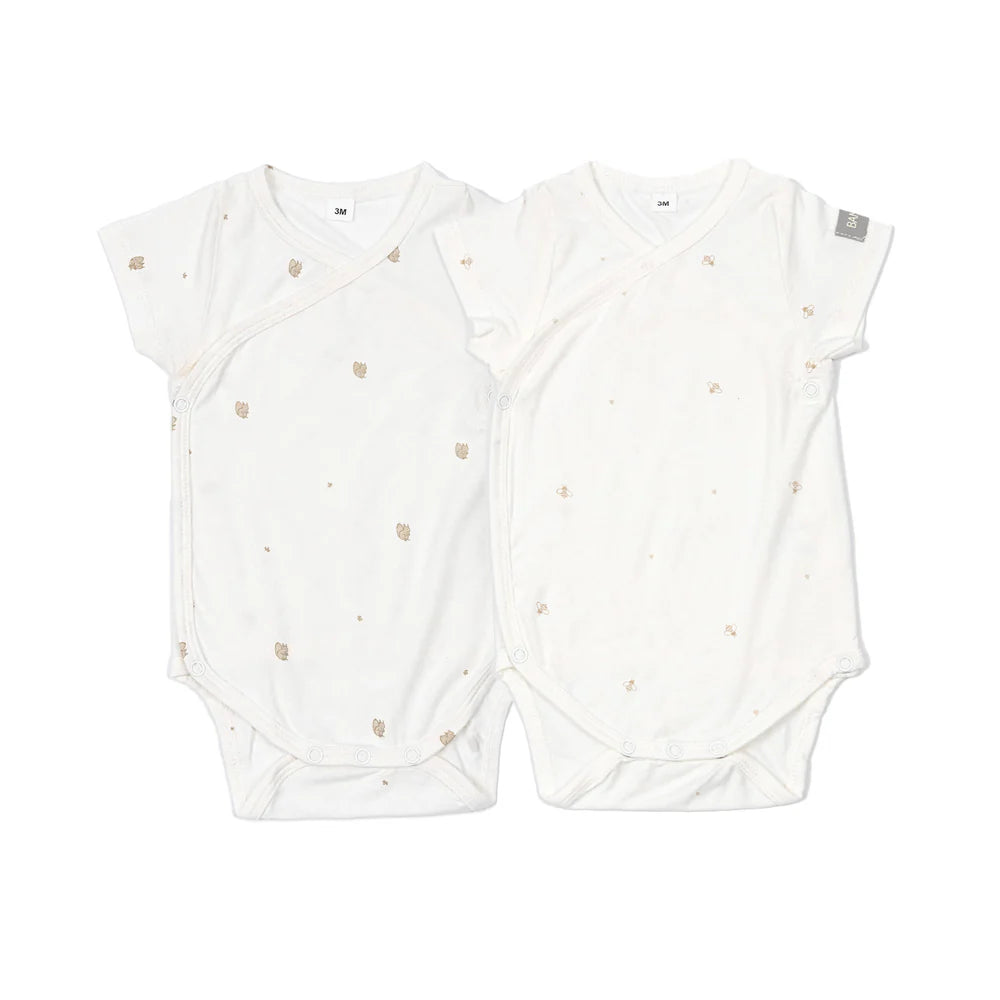 BAMBOOM ROMPER/BODY KORTE MOUW