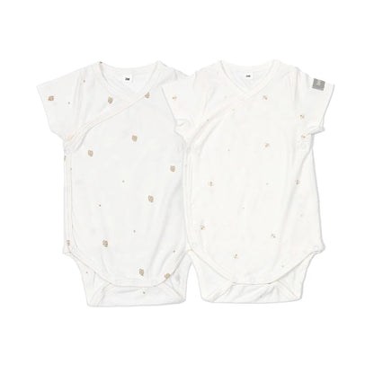 BAMBOOM ROMPER/BODY KORTE MOUW