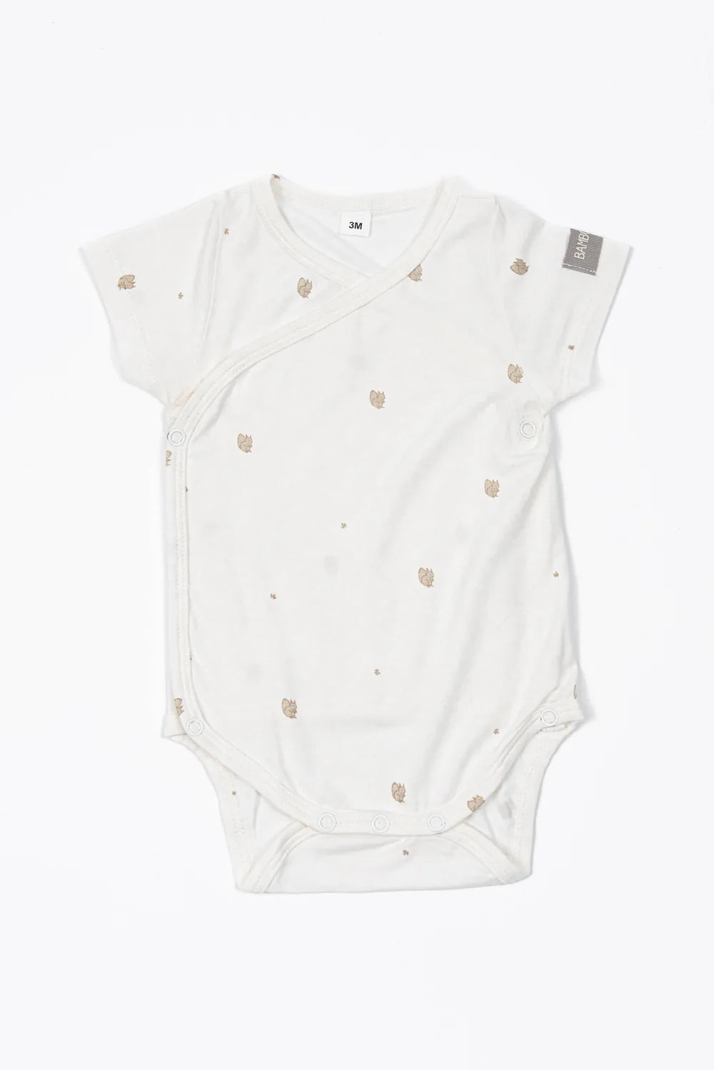 BAMBOOM ROMPER/BODY KORTE MOUW