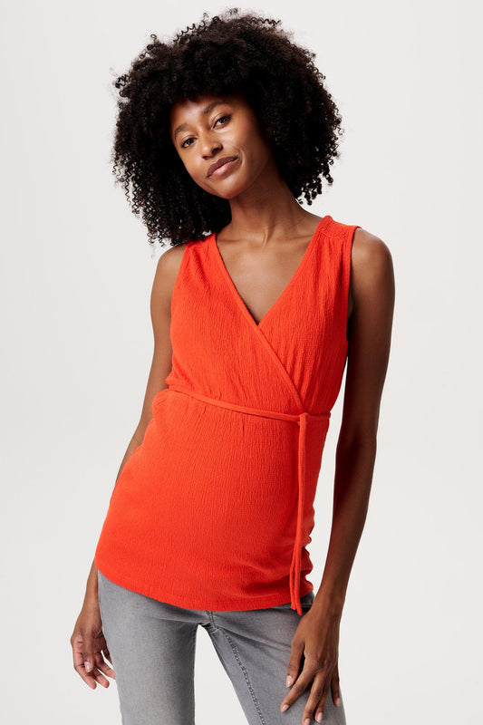 ESPRIT T-SHIRT NURSING PUMPKIN