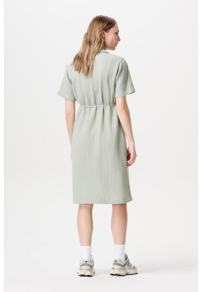 NOPPIES CRUZ NURSING DRESS ICEBERG GREEN