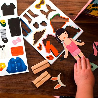 PETIT COLLAGE CRAFTS MAGNETISCH SPEL ON THE GO