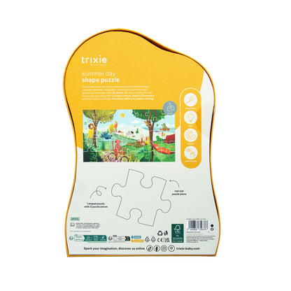 TRIXIE VORMENPUZZEL ZOMERSE DAG 35 STUKS