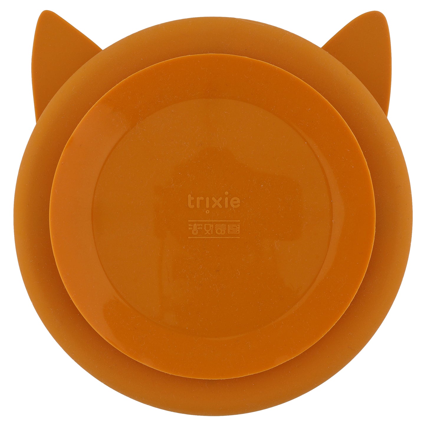 TRIXIE SILICONEN BORD MET VAKJES EN ZUIGNAP MR. FOX
