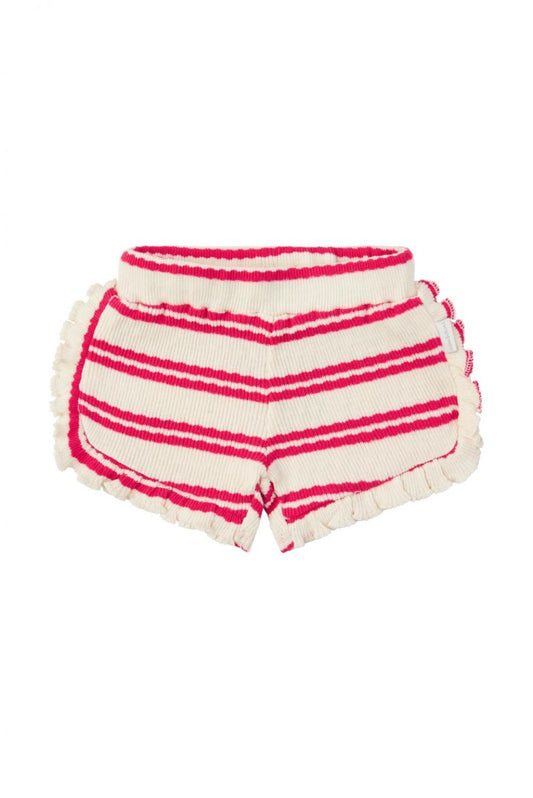 NOPPIES SHORTS MONTECITO STRIPE PATTERN PINK