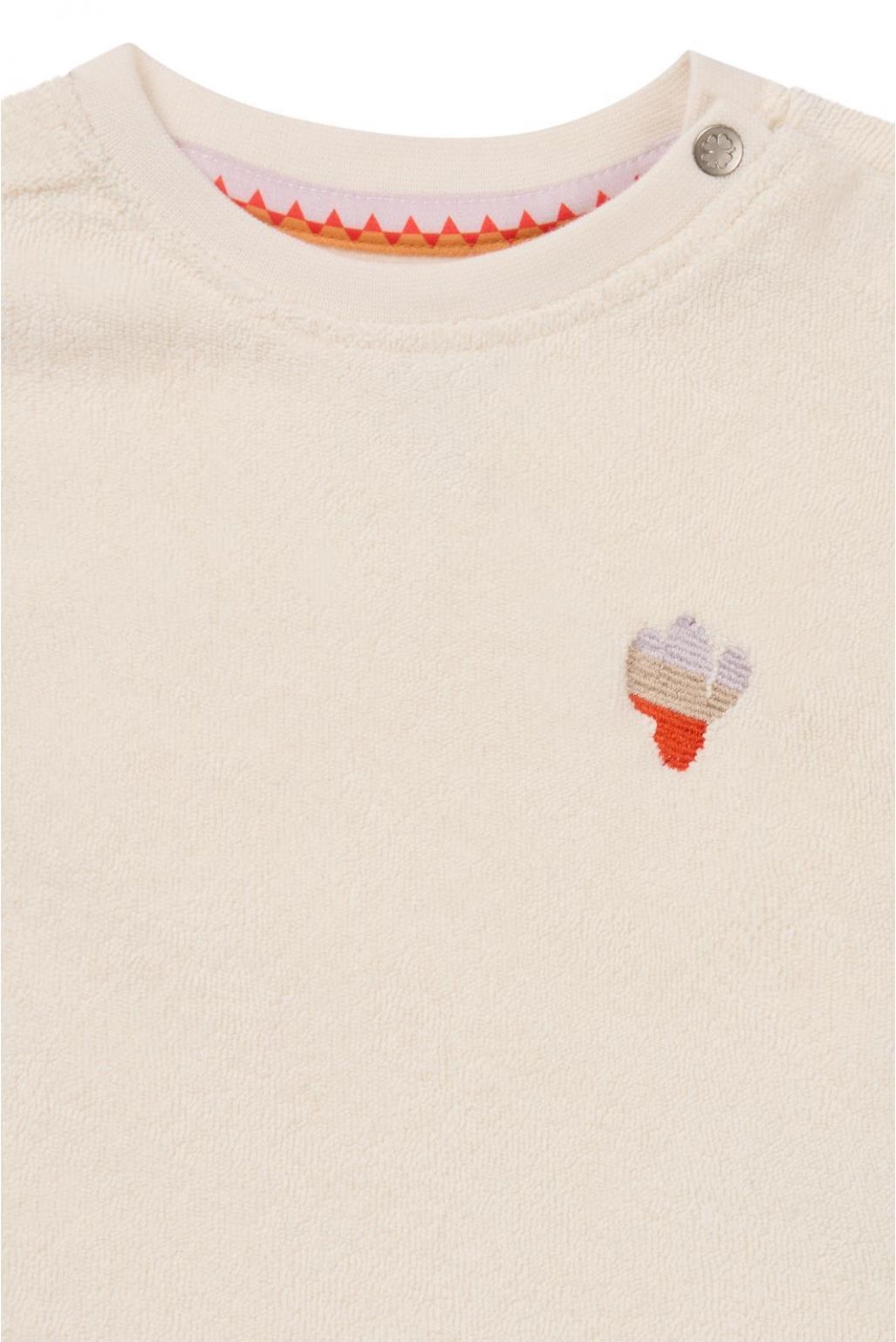 NOPPIES T-SHIRT ORVAR WHISPER WHITE