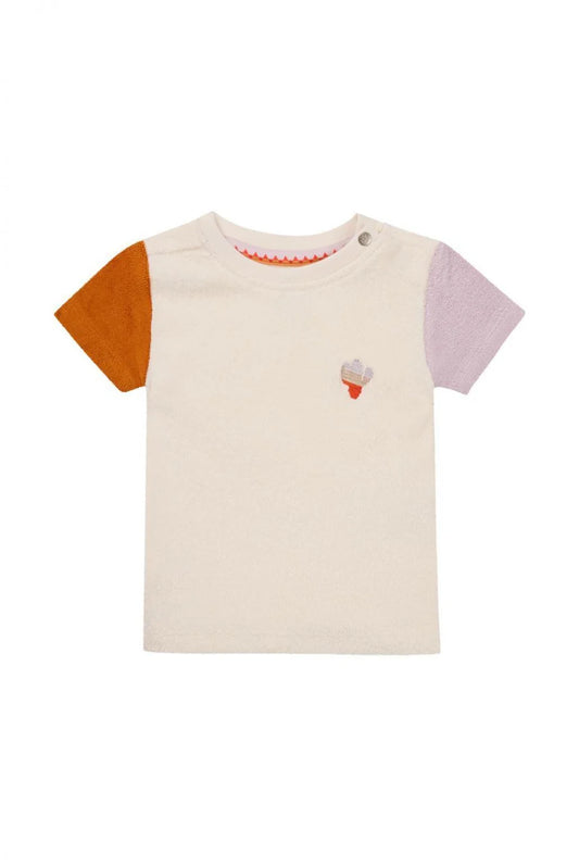 ~NOPPIES T-SHIRT ORVAR WHISPER WHITE MAAT 62
