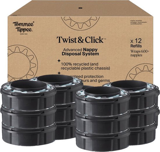 "TOMMEE TIPPEE TWIST&CLICK 12 STUKS