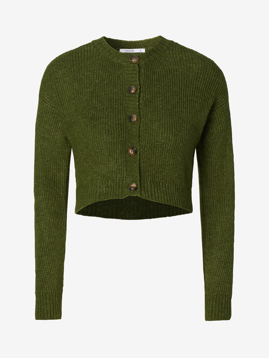 NOPPIES CARDIGAN CHIVE