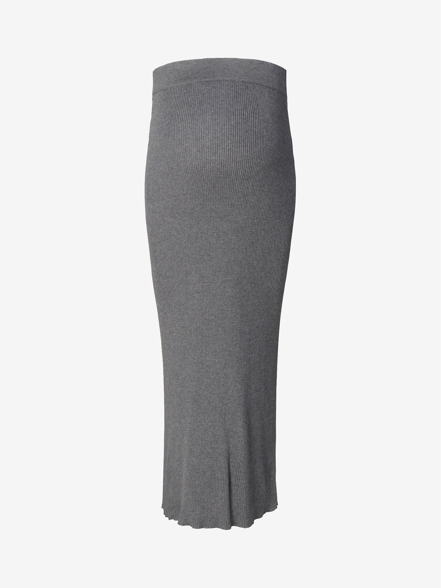 NOPPIES SKIRT MIDI GREY MELANGE
