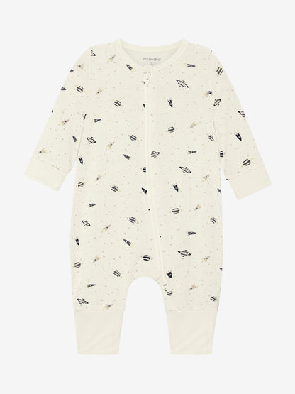 MINYMO PYJAMA MET RITS EN OMSLAG VOETJES