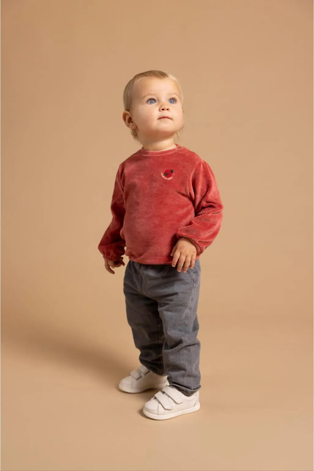 NOPPIES SWEATER DUSTY CEDAR