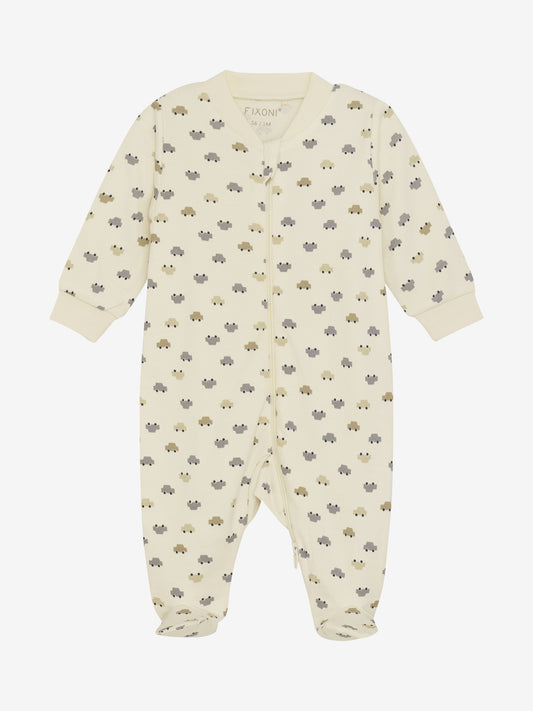 FIXONI PYJAMA MET RITS EN VOETJES