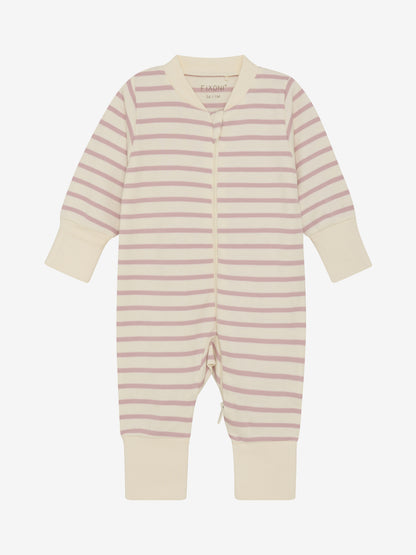 FIXONI PYJAMA MET RITS EN OMSLAG VOETJES