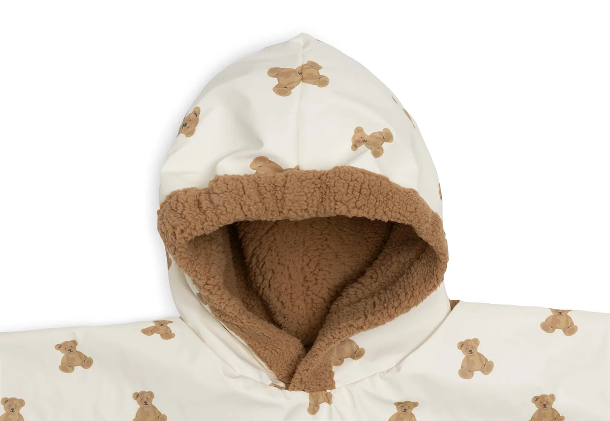 JOLLEIN OUTDOOR PONCHO WATERREPELLENT TEDDY BEAR