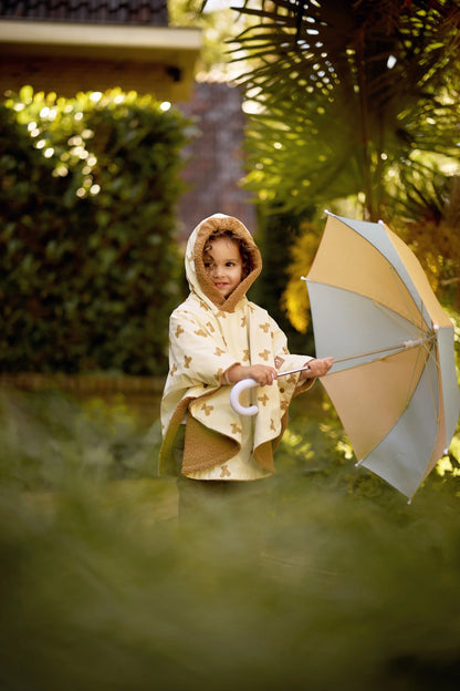 JOLLEIN OUTDOOR PONCHO WATERREPELLENT TEDDY BEAR