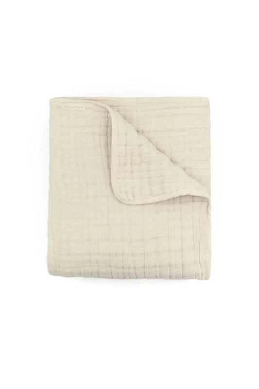 BAMBOOM LEDIKANTDEKEN 150X100 NUVOLA- ALMOND