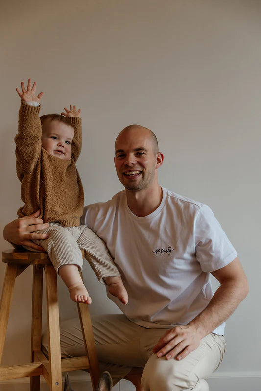 ATELIER AVERY T-SHIRT BASIC PAPA