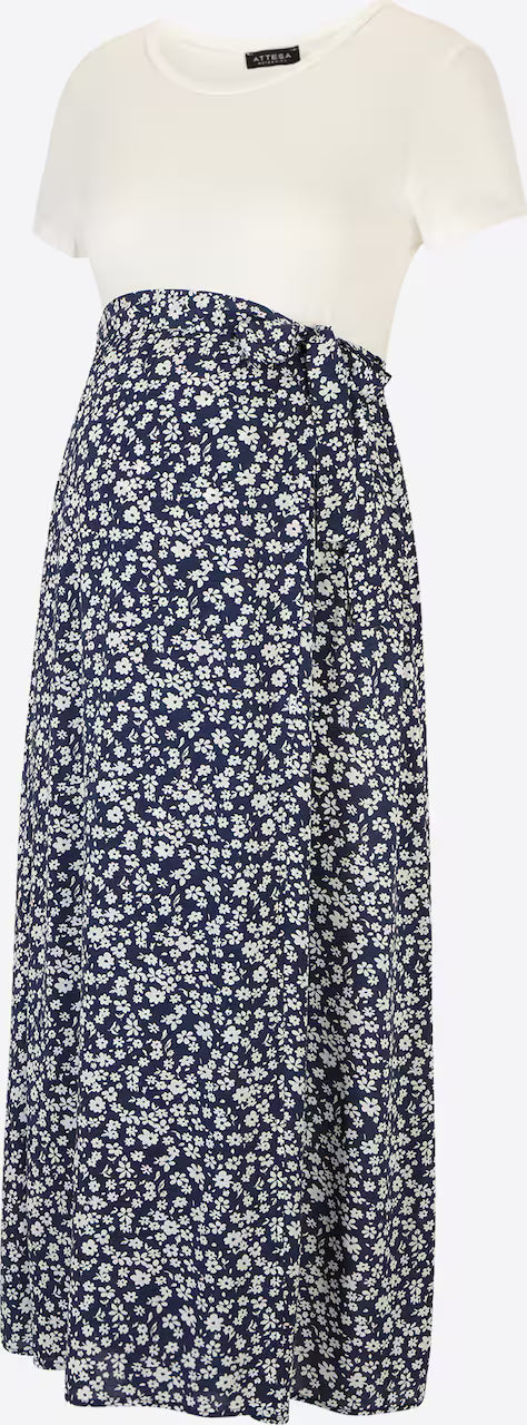 ATTESA MARTA DRESS BLUE/BOL