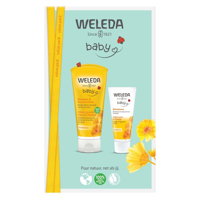 ""WELEDA BABYBALSEM EN SHAMPOO/DOUCHE VOORDEELSET