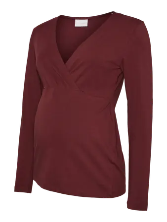 MAMA LICIOUS KERRIE TESS WINDSOR WINE/ZWART 2PACK