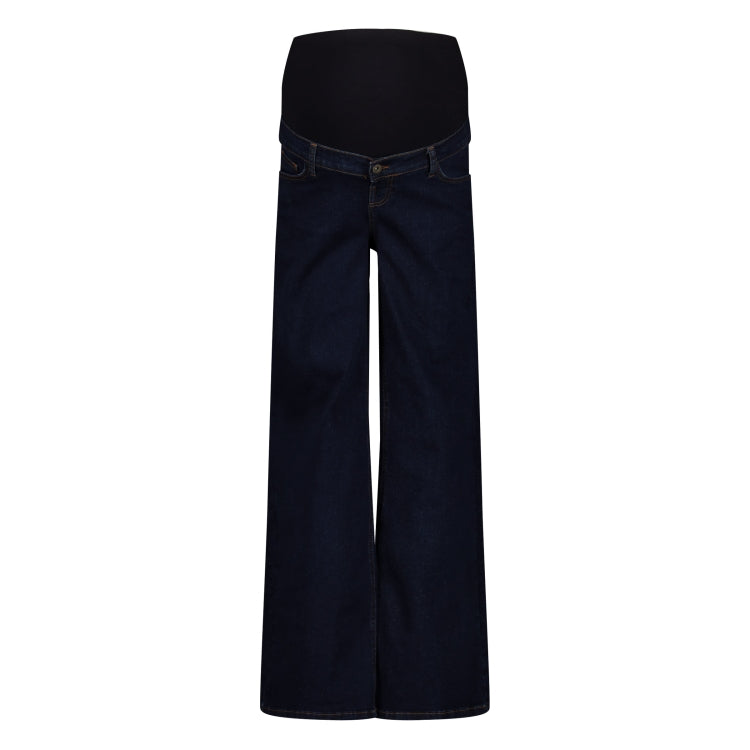 LOVE2WAIT JILL 30 JEANS WIDE LEG DARK WASH