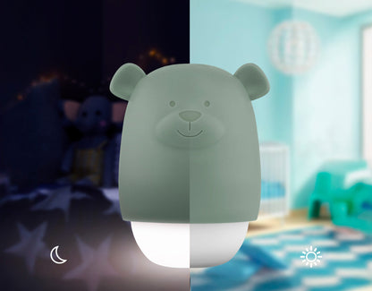 ZAZU NACHTLAMPJE BENNY THE BEAR MET SCHEMERSENSOR