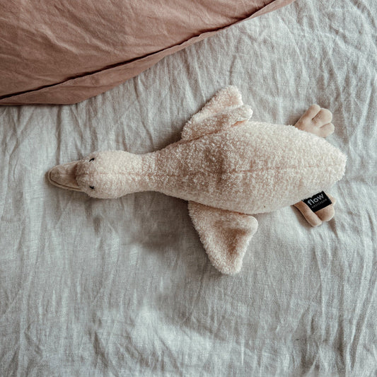 "FLOW LIVA (BEIGE) OPLAADBARE HARTSLAGKNUFFEL