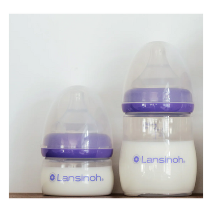 LANSINOH STARTERSET BABYFLESJES MET NATURAL WAVE SPENEN