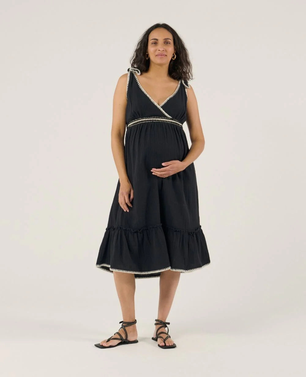 CACHE COEUR GAIA MATERNITY DRESS