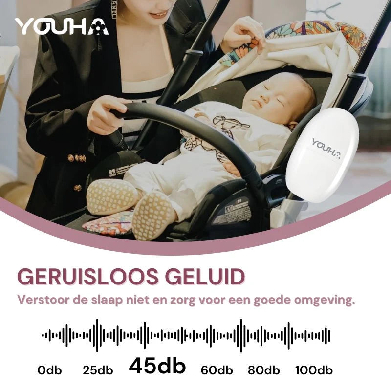 YOUHA BABY ROCKER ZWART