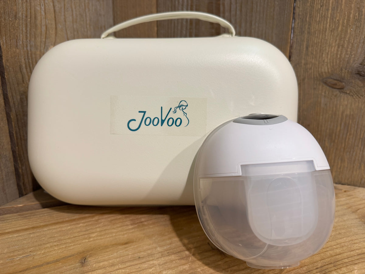 JOOVOO 2 DRAAGBARE BORSTKOLF MET DRAAGTAS
