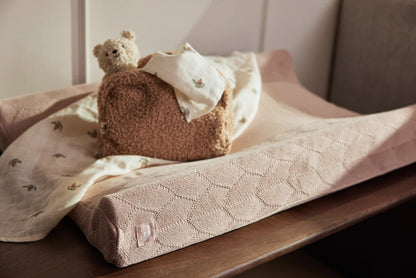 JOLLEIN AANKLEEDKUSSENHOES 50x70CM SHELL KNIT WILD ROSE