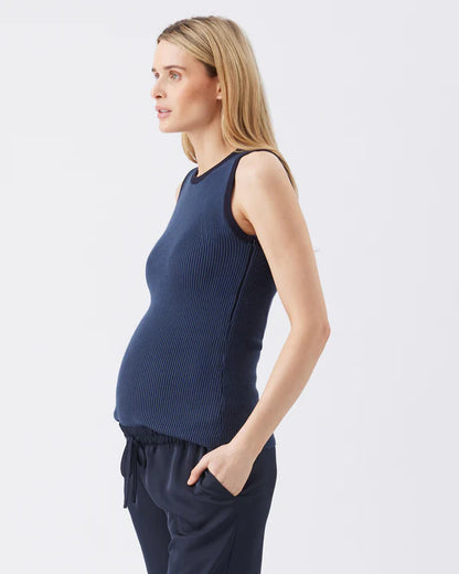 RIPE ZOE RIB KNIT NURSING TOP