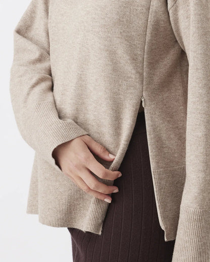 RIPE FINLEY NURSING KNIT HOODIE