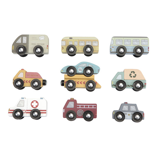 LITTLE DUTCH VOERTUIGEN SET
