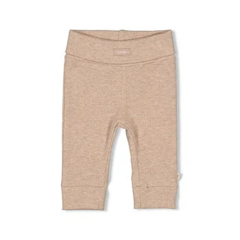 +FEETJE BROEK RIB THE MAGIC IS IN YOU TAUPE MAAT 62