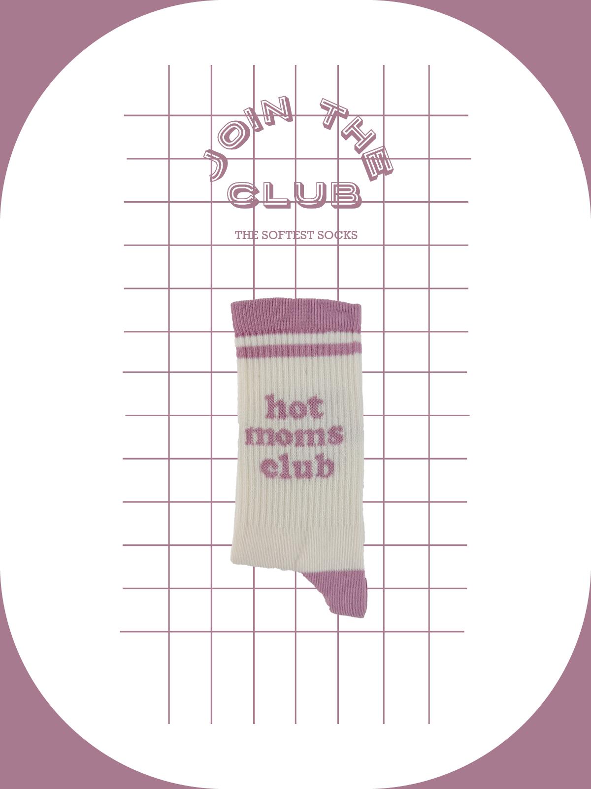 HOT MOMS CLUB SOK PINK