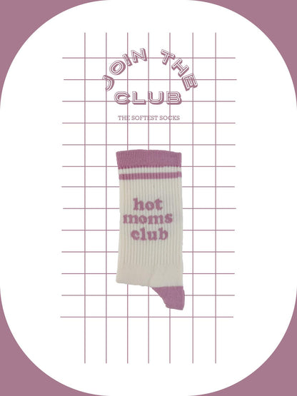 HOT MOMS CLUB SOK PINK