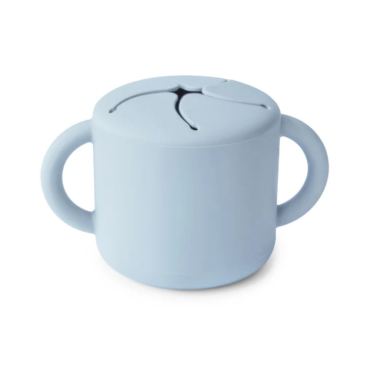 MUSHIE SNACK CUP BLAUW