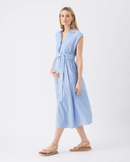 RIPE ABBY GESTREEPTE JURK