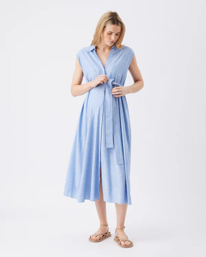 RIPE ABBY GESTREEPTE JURK
