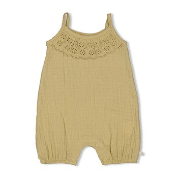 FEETJE PLAYSUIT MOUSSELINE SUMMER WOVEN GROEN
